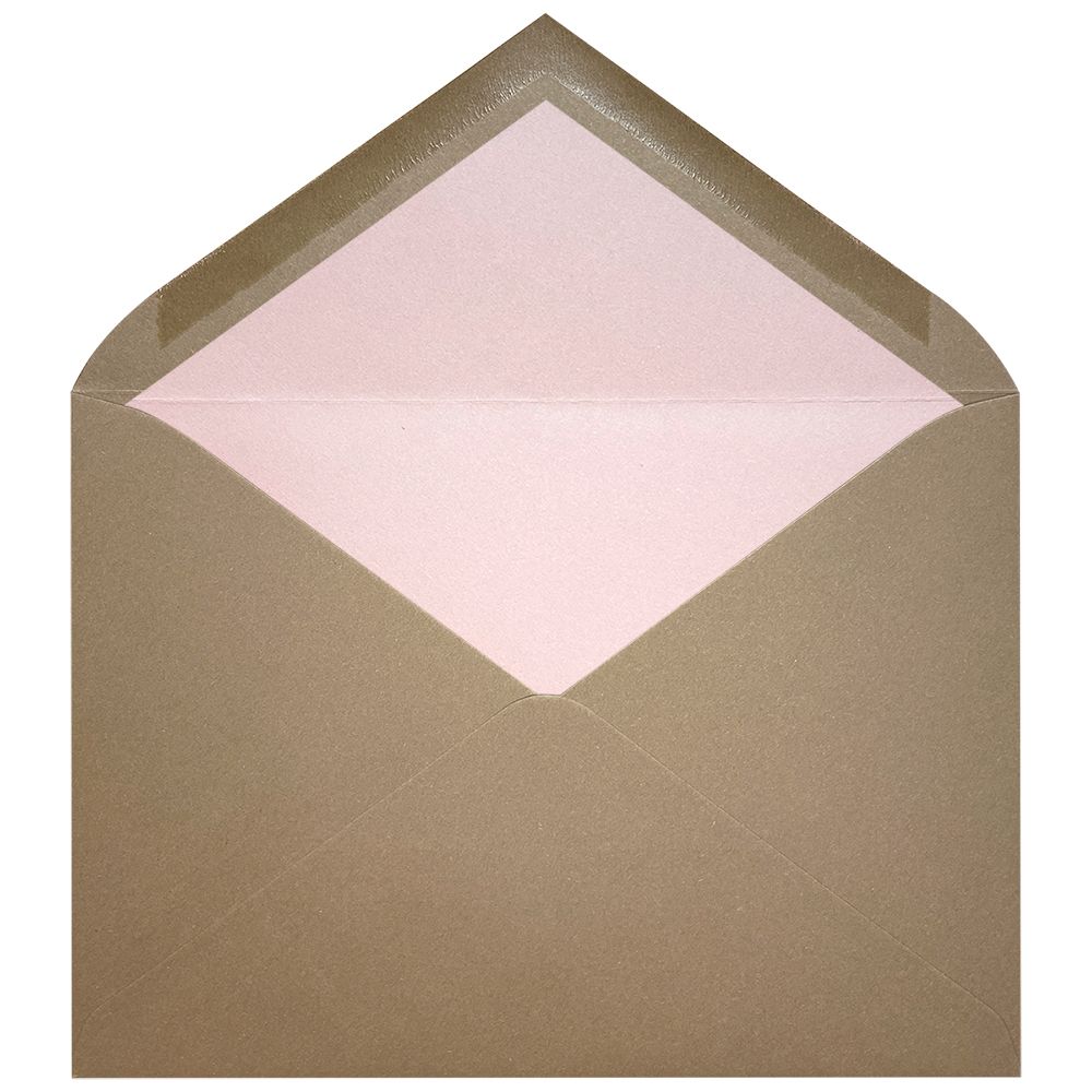 Sobres forrados lisos C5 | Basic Colors Nuez