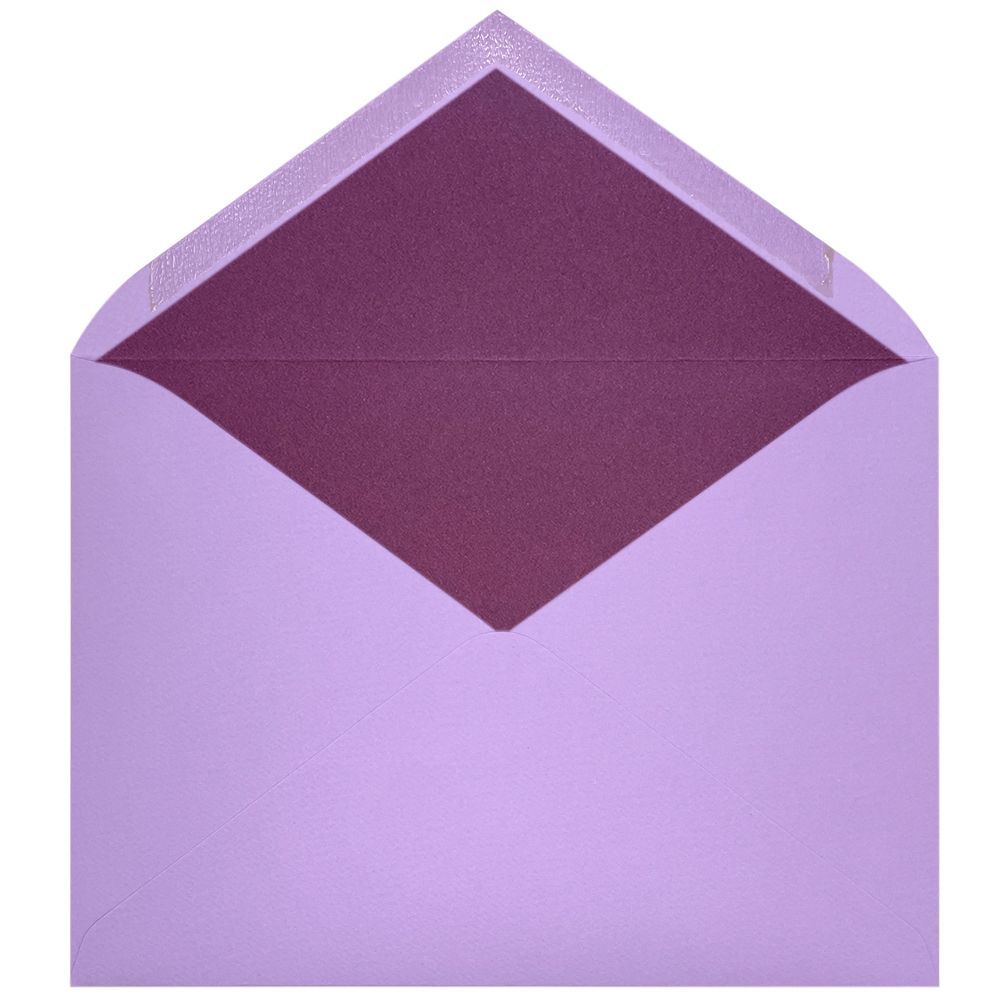 Sobres forrados lisos C5 | Gofrado Lavanda