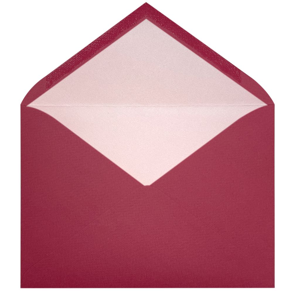 Sobres forrados lisos C5 | Gofrado Magenta