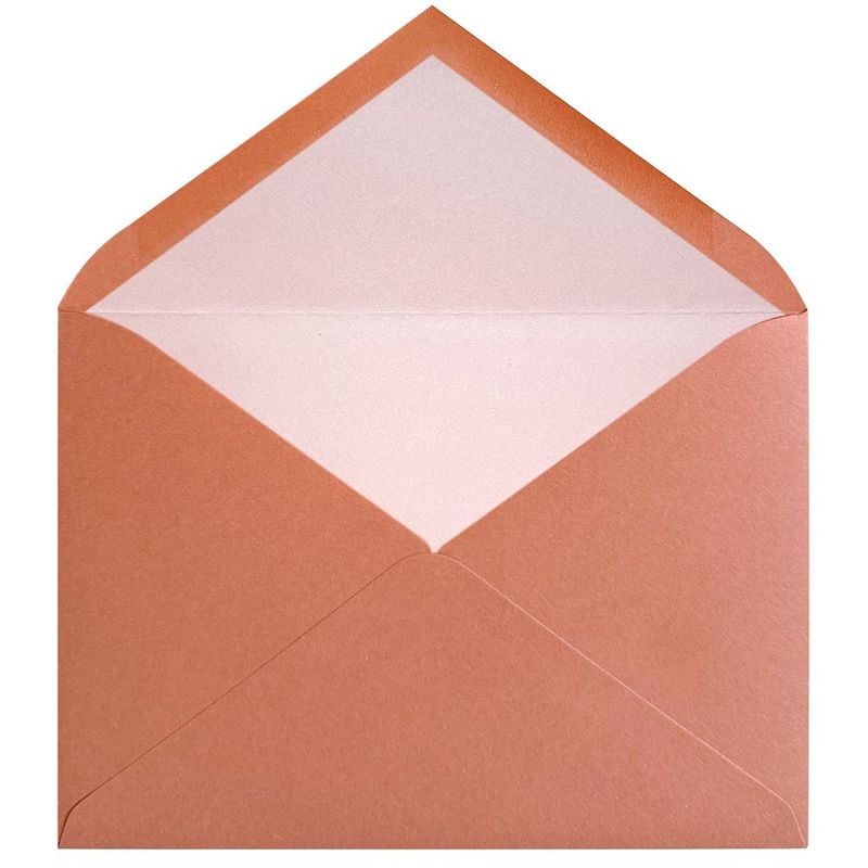 Sobres forrados lisos C5 | Rustic Cotton Terracota