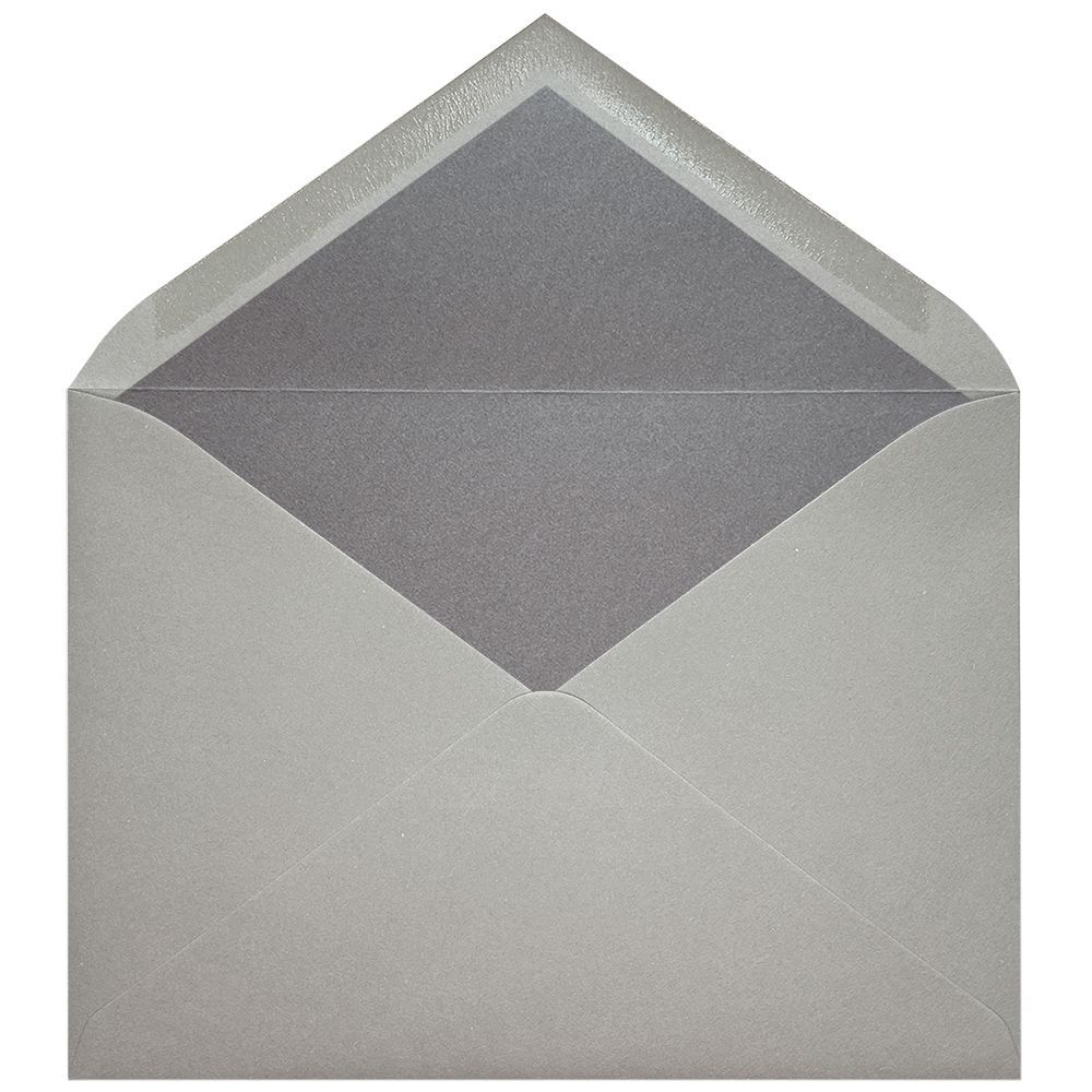 Sobres forrados lisos C5 | Rustic Cotton Grey