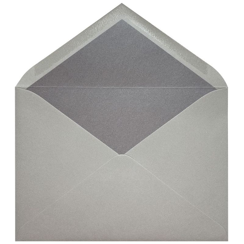 Sobres forrados lisos C5 | Rustic Cotton Grey