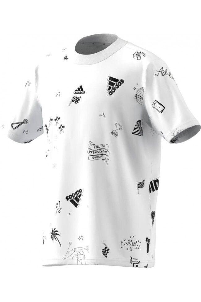 ADIDAS T SHIRT COTONE BAMBINO IA1564