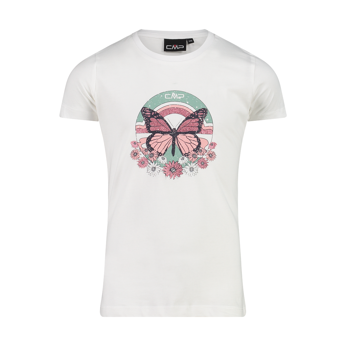 CMP T SHIRT COTONE ORGANICO BAMBINA 34F7865-A001
