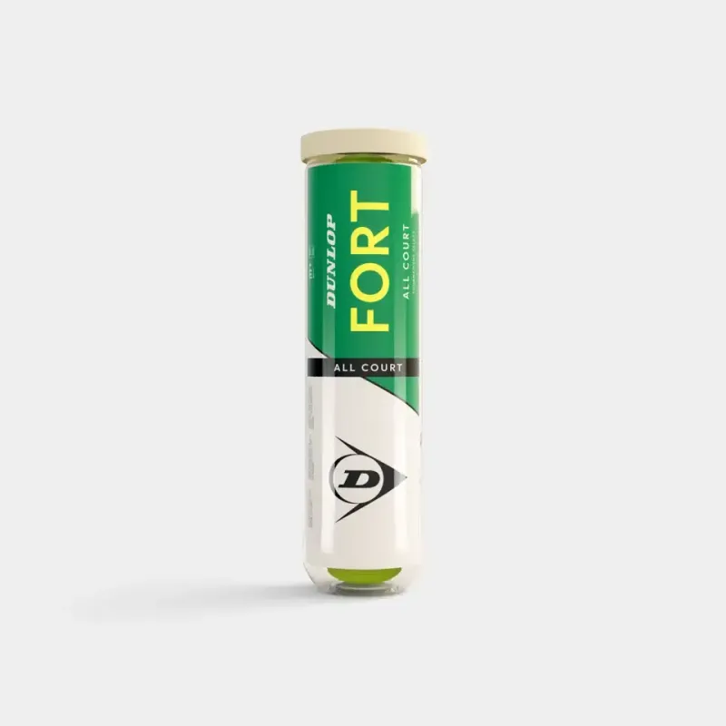 DUNLOP TUBO 4 PALLINE TENNIS FORT ALL COURT