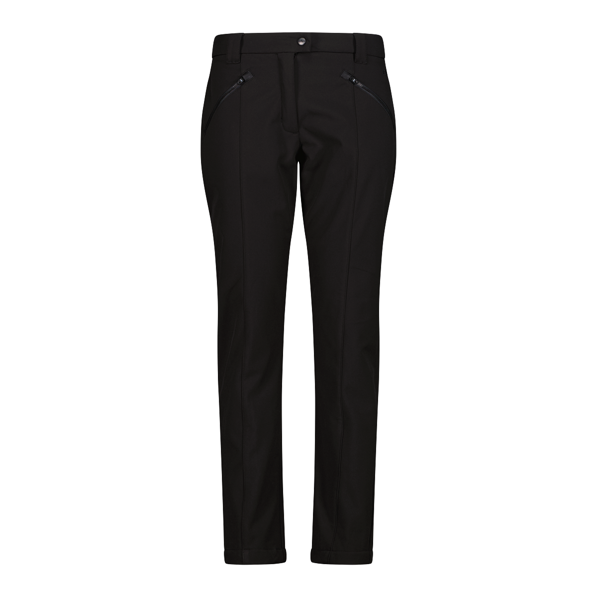 CMP PANTALONE DONNA IN SOFTSHELL CON CUCITURA FRONTALE A VISTA 3A11266-U901