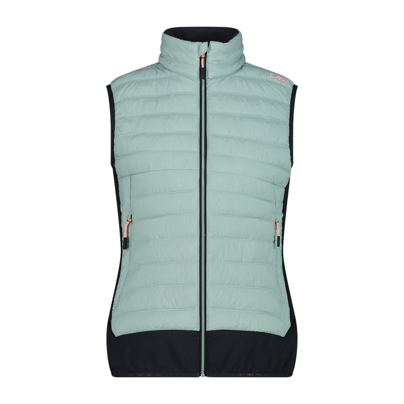 CMP Gilet smanicato ibrido da donna imbottito con PrimaLoft Black Thermoplume Unlimitech 35Z2786-E421 CMP Gilet smanicato ibrido da donna imbottito con PrimaLoft Black Thermoplume Unlimitech 35Z2786-E421