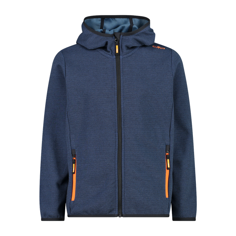 CMP FELPA CON CAPPUCCIO BAMBINO IN PILE KNIT TECH 34H6394-46MR