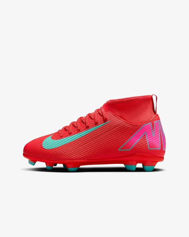 NIKE CALCIO JR SUPERFLY 10 CLUB FG/MG FQ8318-800 NIKE CALCIO JR SUPERFLY 10 CLUB FG/MG FQ8318-800