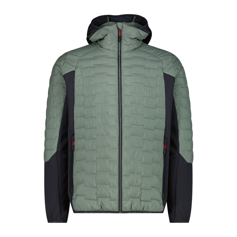 CMP GIACCA IBRIDA CON CAPPUCCIO IMBOTTITA CON PrimaLoft® Black ThermoPlume  35Z2497-F762