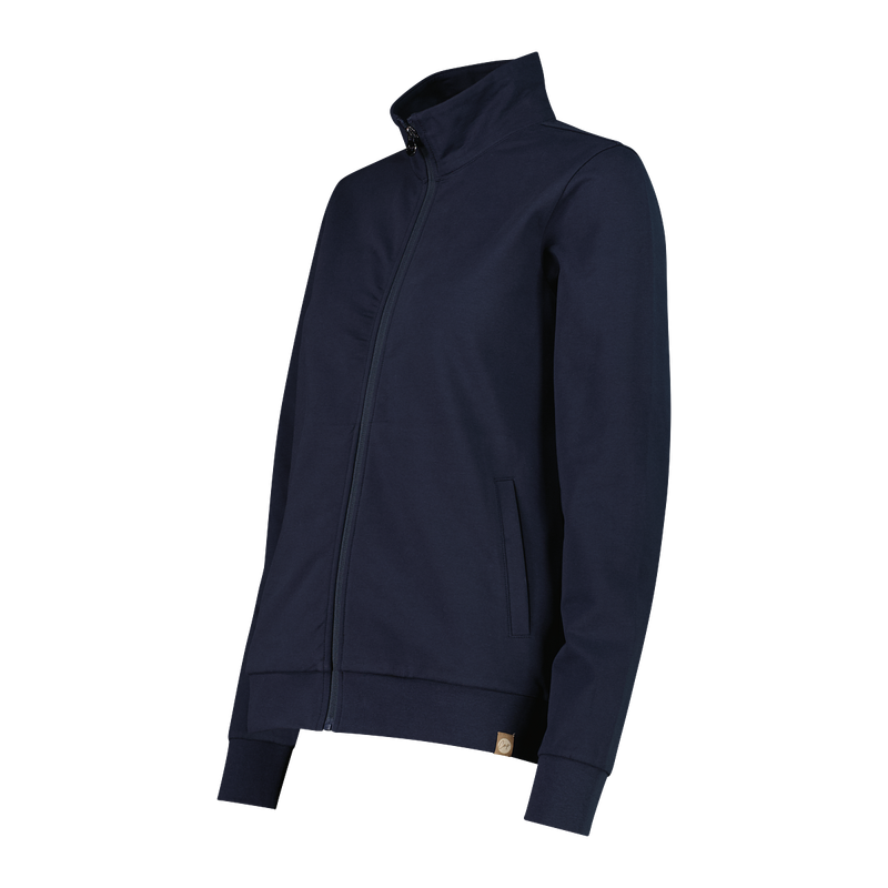CMP Felpa da donna con zip in cotone elasticizzato 36D7716-N950
