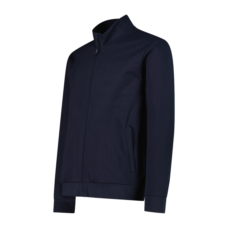 CMP  Felpa da uomo con zip in cotone elasticizzato 36D8027-N950