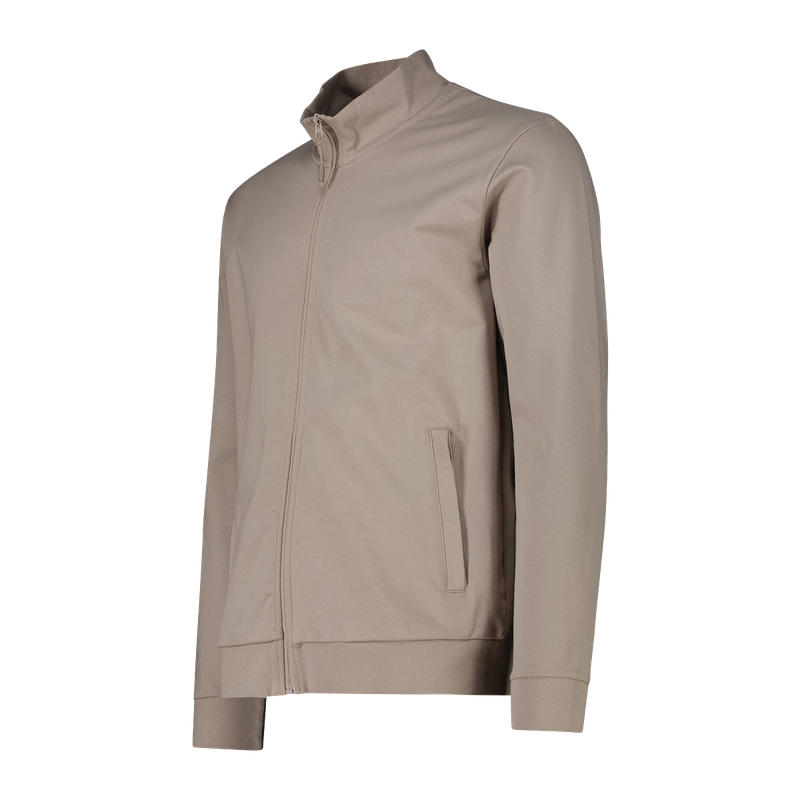 CMP  Felpa da uomo con zip in cotone elasticizzato 36D8027-P617
