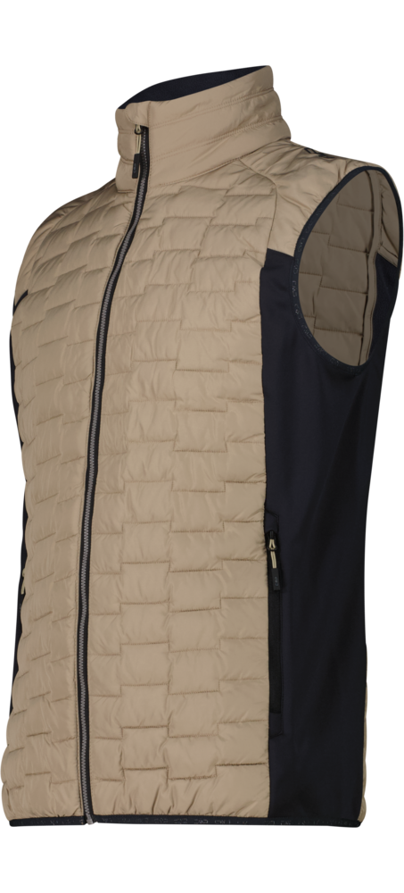 CMP Gilet smanicato ibrido da uomo imbottito con PrimaLoft Black thermoplume Unlimitech 35Z2807-P719 CMP Gilet smanicato ibrido da uomo imbottito con PrimaLoft Black thermoplume Unlimitech 35Z2807-P719