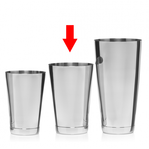 Tin 18oz (coctelera boston) contrapeso