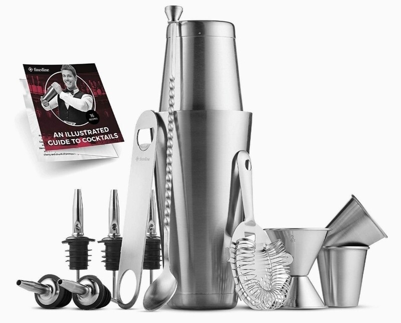 Kit plateado boston 🇺🇸 14 piezas + recetario