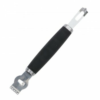 Acanalador doble de acero inoxidable