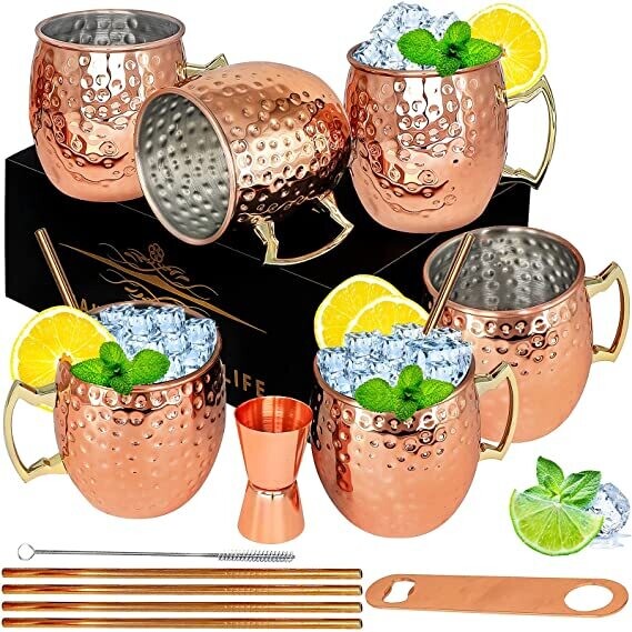set mugs moscow mule