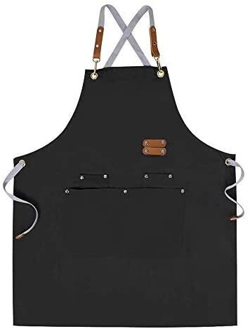 delantal para chef y bartender