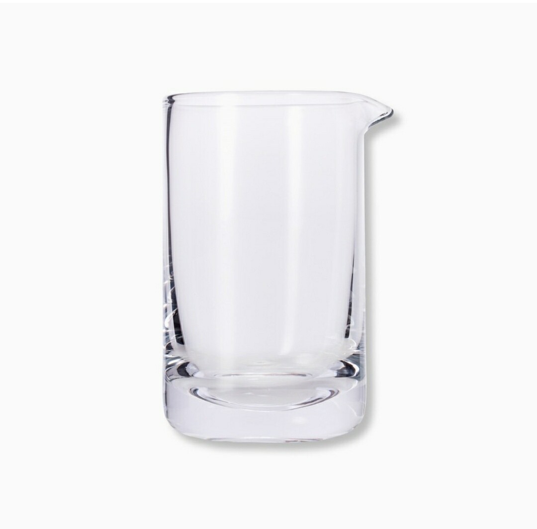 Mixing glass de vidrio 