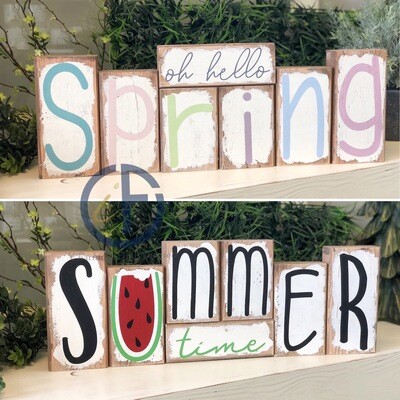 Flippin' Spring / Summer Blocks