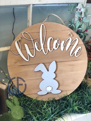 Welcome Sign w/INTERCHANGEABLE Pieces