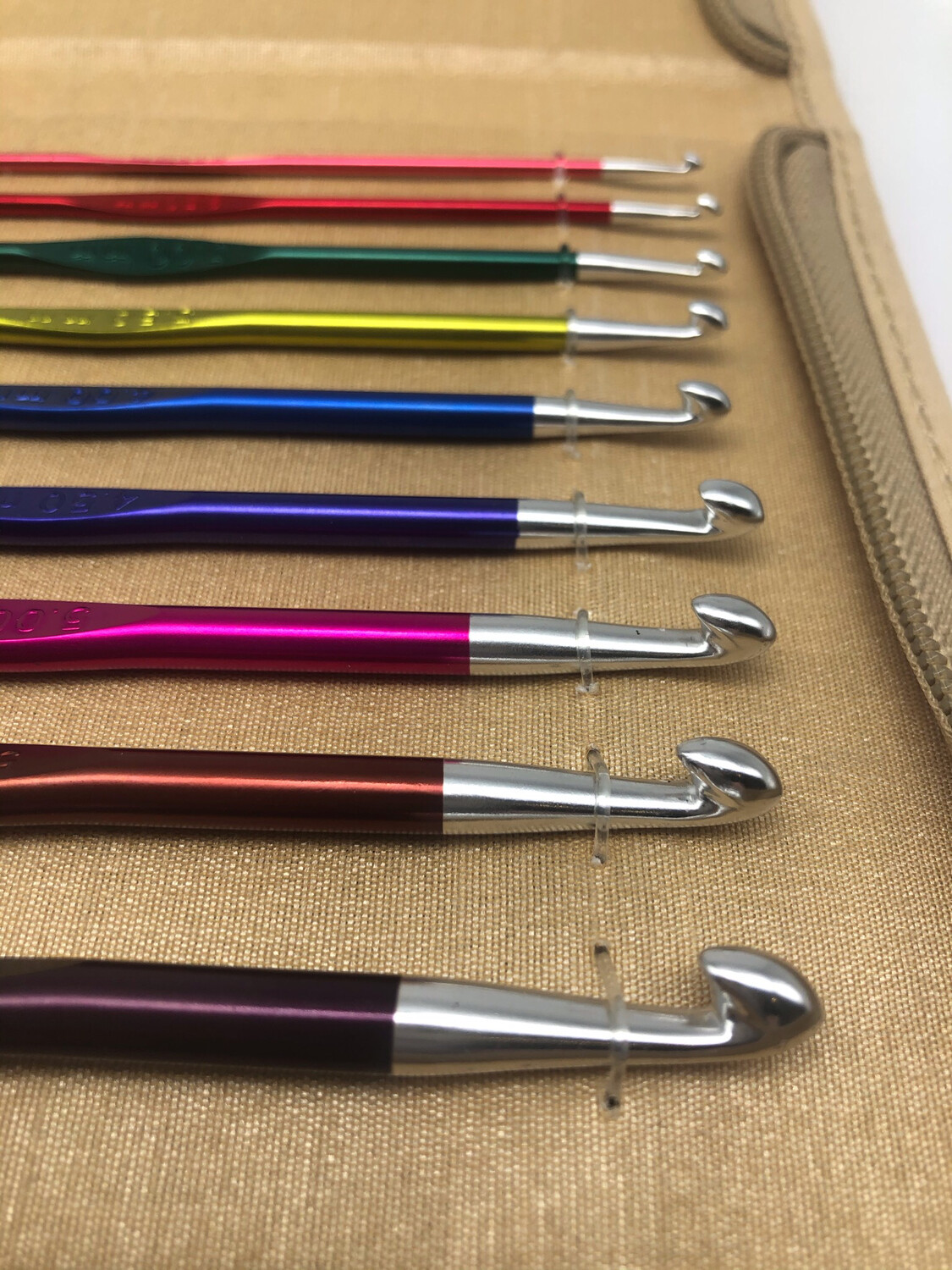 KnitPro Zing Set of 9 Crochet Hooks Our Little Craft Co UK