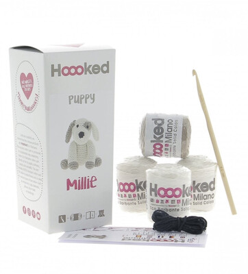 Hoooked Puppy Crochet Kit - Millie