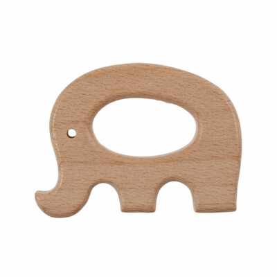 Beech Wood Elephant Craft Ring