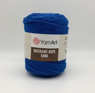 YarnArt Macrame Rope 5mm 772 - Royal Blue