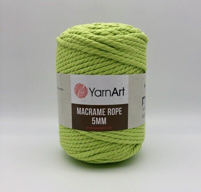 YarnArt Macrame Rope 5mm 755 - Light Green