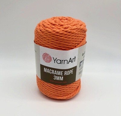 YarnArt Macrame Rope 3mm 770 - Orange