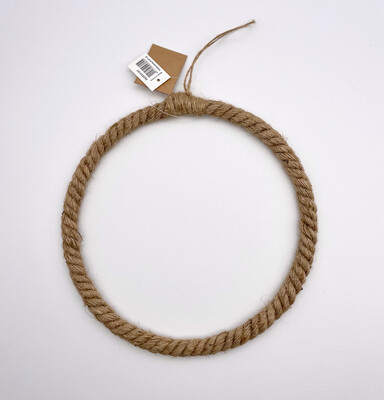 10” Sisal Rope Wreath Ring