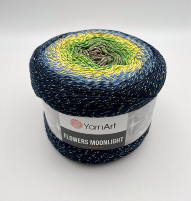 YarnArt Flowers Moonlight Yarn Cake - 3250