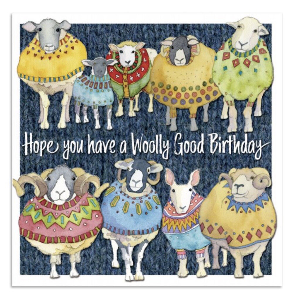 Emma Ball Woolly Good Birthday Card