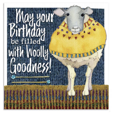 Emma Ball Woolly Goodness Birthday Card