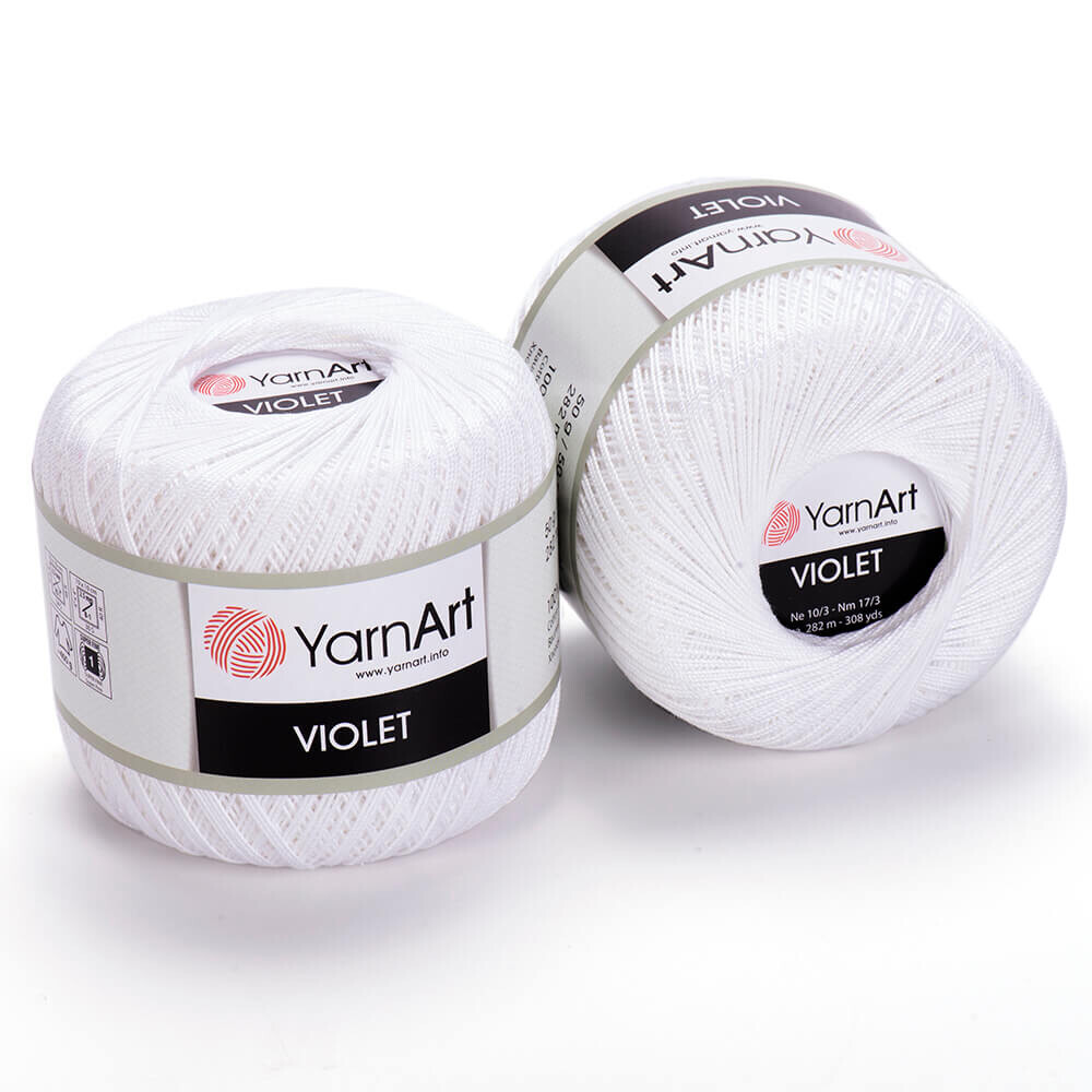 YarnArt Violet 1000 - Optic White