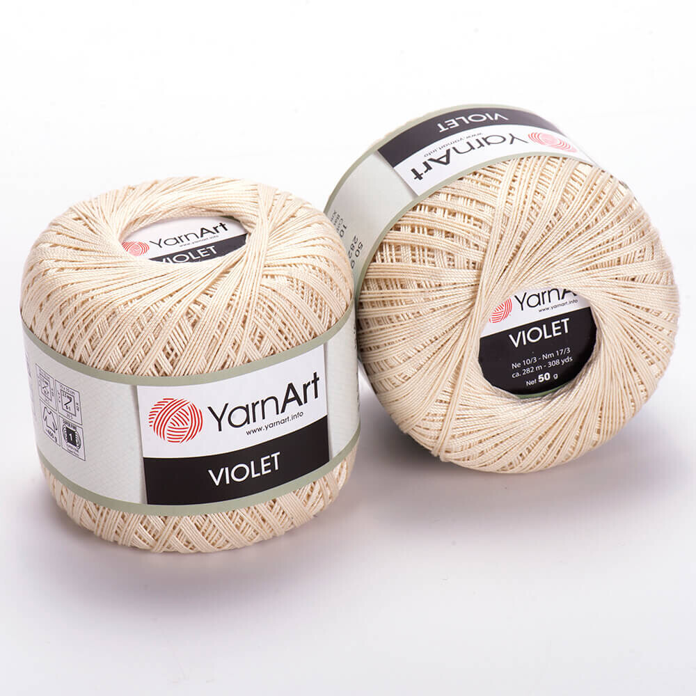 YarnArt Violet  6194 - Light Cream