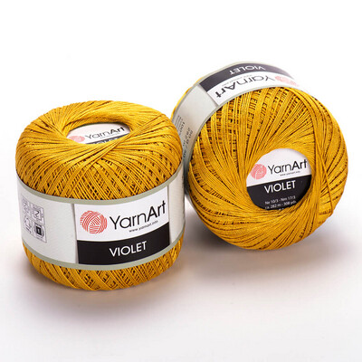 YarnArt Violet  4940 - Mustard Yellow