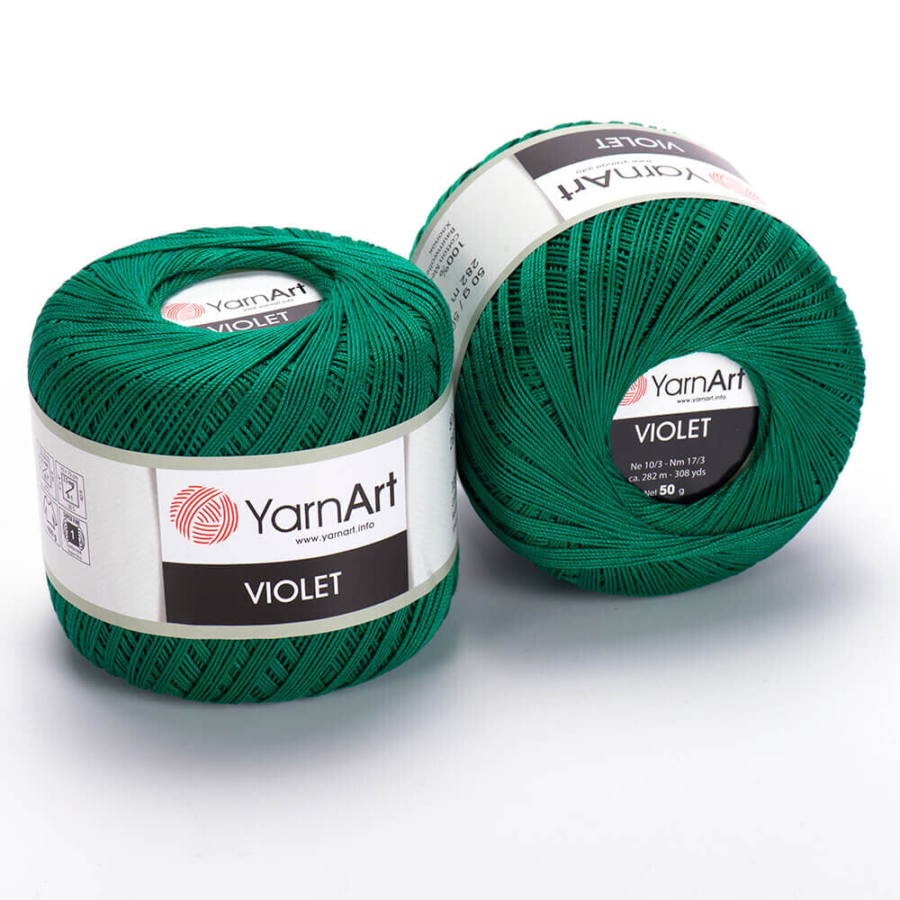 YarnArt Violet 6334 - Emerald Green