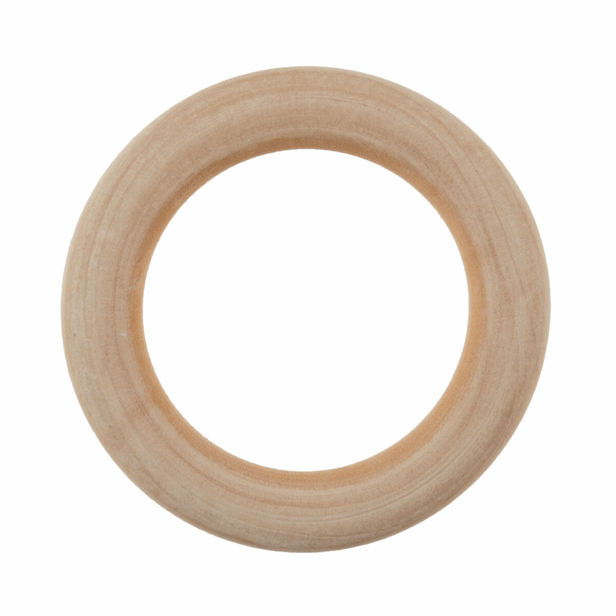Birch Wood Craft Ring: 7cm diameter.
