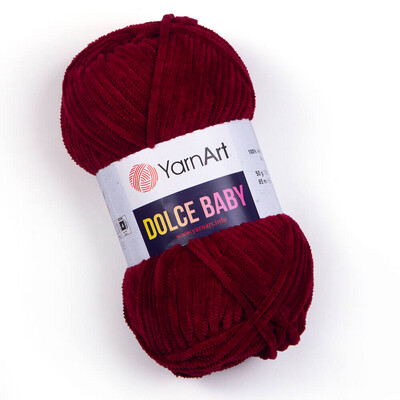 YarnArt Dolce Baby 752 - Wine Red