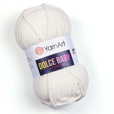 YarnArt Dolce Baby 745 - Milk White