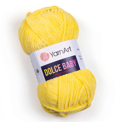YarnArt Dolce Baby 761 - Yellow