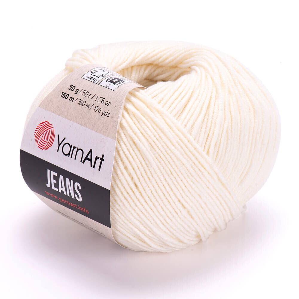 YarnArt Jeans 03 - Milk