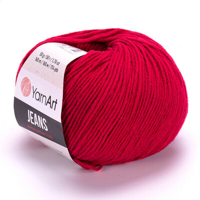 YarnArt Jeans 51 - Cerise Red