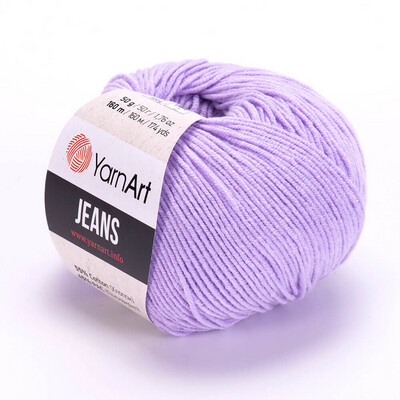 YarnArt Jeans 89 - Lilac Purple
