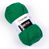 YarnArt Jeans Plus 52 Emerald Green