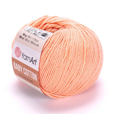 YarnArt Baby Cotton 412 - Dark Peach