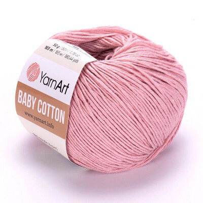 YarnArt Baby Cotton 413 - Blush Pink